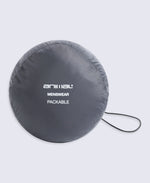Mens Lightweight Down Packable Jacket - Jet Black