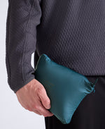 Mens Lightweight Down Packable Jacket - Petrol