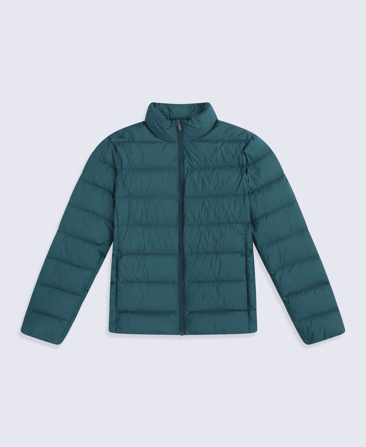Mens Lightweight Down Packable Jacket - Petrol