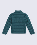 Mens Lightweight Down Packable Jacket - Petrol