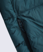 Mens Lightweight Down Packable Jacket - Petrol