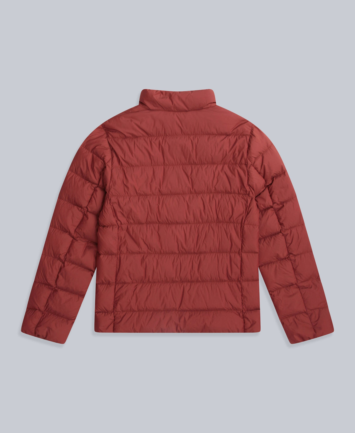 Mens Lightweight Down Packable Jacket - Red