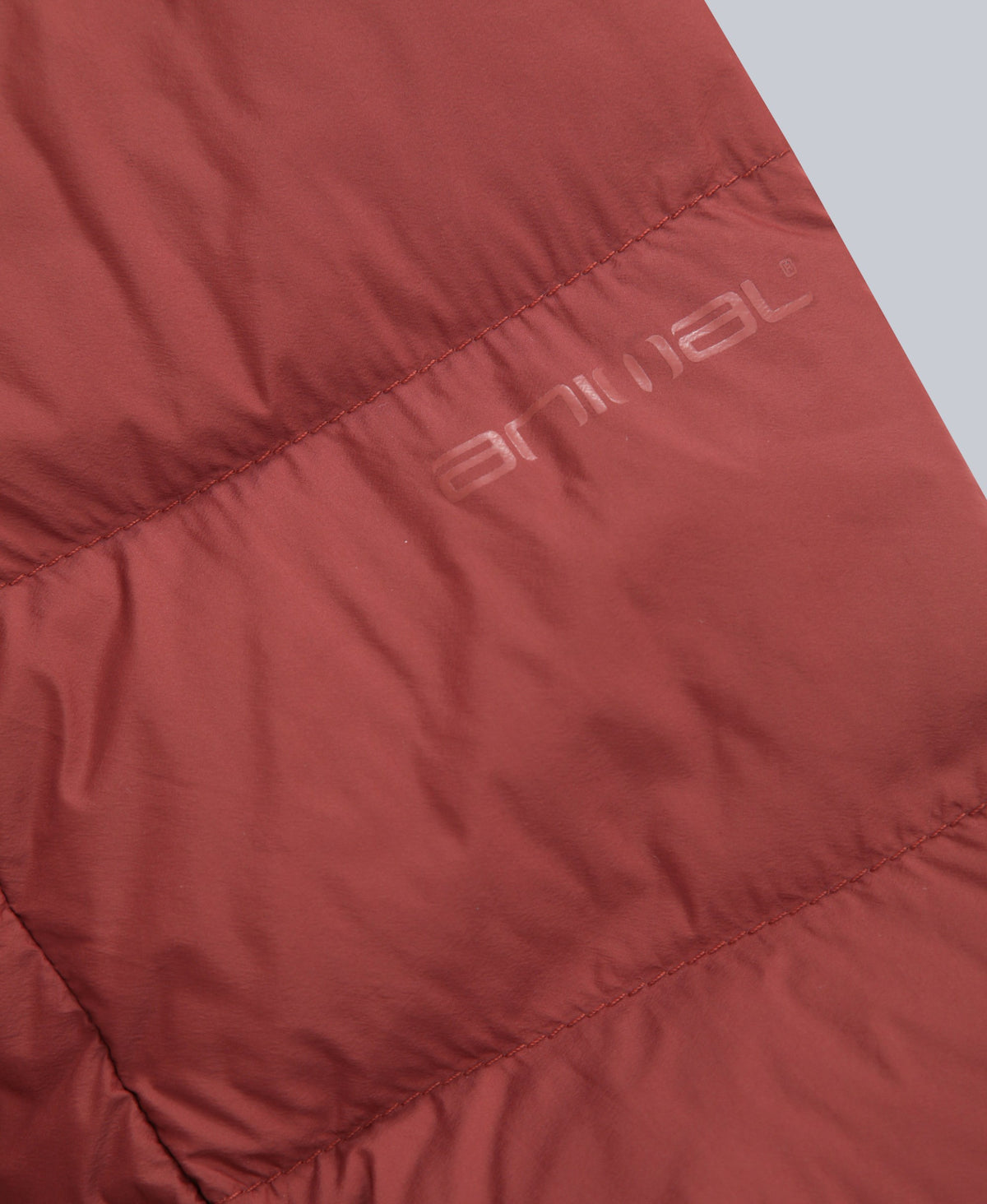 Mens Lightweight Down Packable Jacket - Red