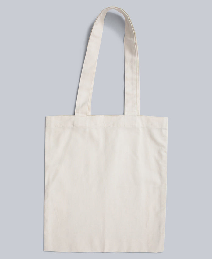 Printed Tote Bag - Beige
