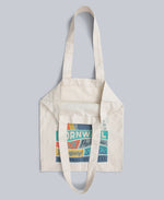 Printed Tote Bag - Beige