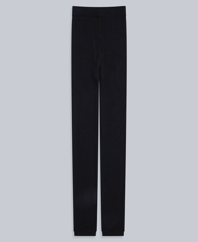 Fleece Lined Womens Leggings - Black