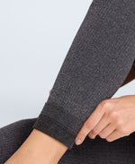 Fleece Lined Womens Leggings - Charcoal