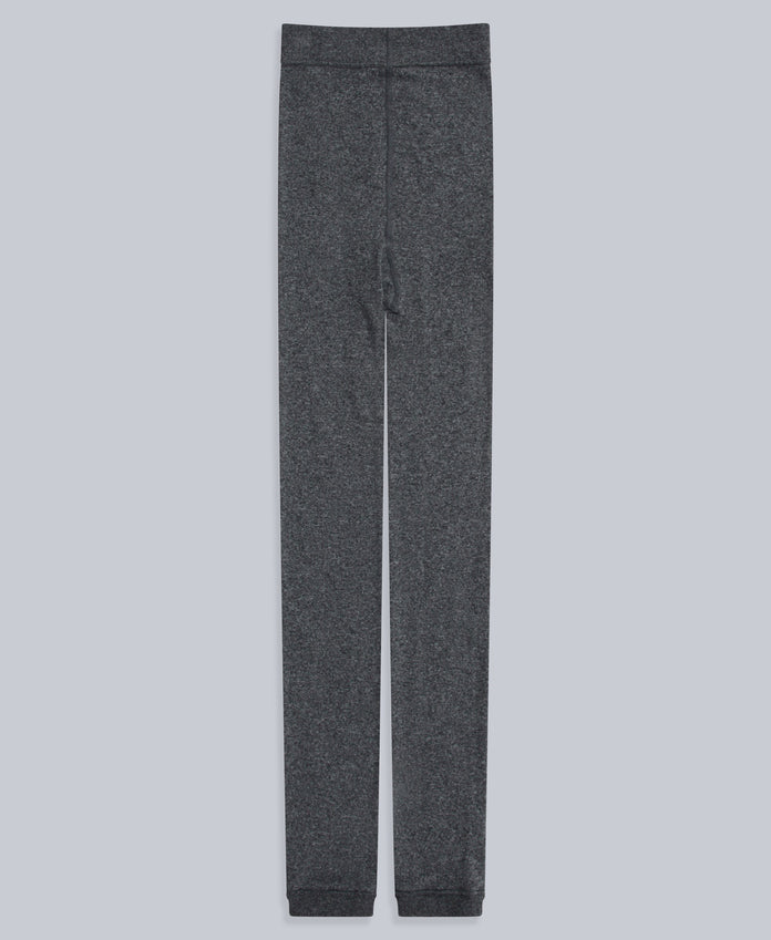 Fleece Lined Womens Leggings - Charcoal