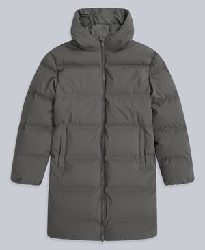 Cosi Cloud Womens Mid Length Down Coat - Khaki