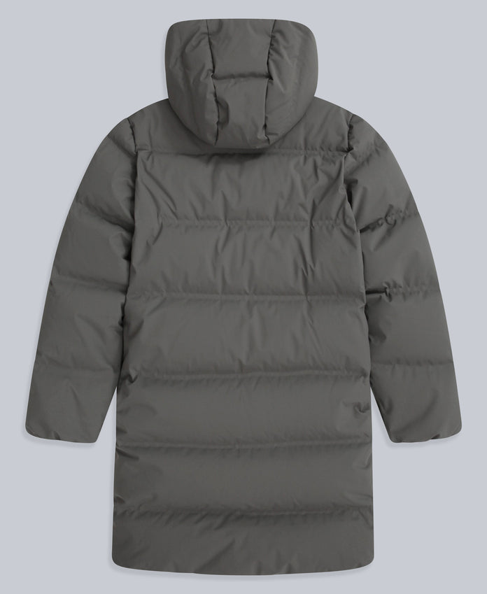 Cosi Cloud Womens Mid Length Down Coat - Khaki