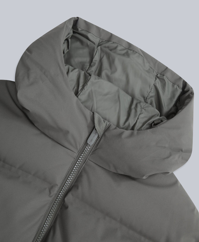 Cosi Cloud Womens Mid Length Down Coat - Khaki