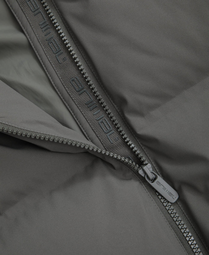 Cosi Cloud Womens Mid Length Down Coat - Khaki