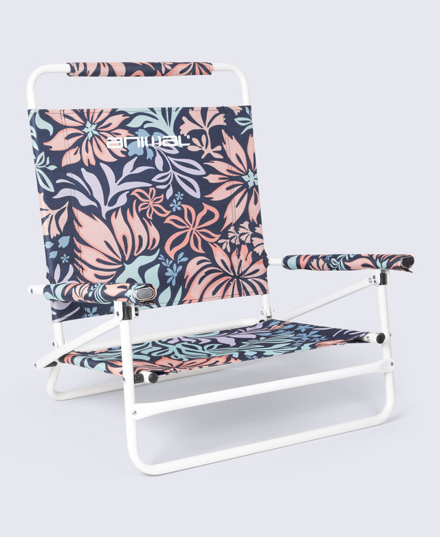 Printed Low Folding Beach Chair - Mixed