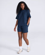 Cora Womens Travel Top - Navy