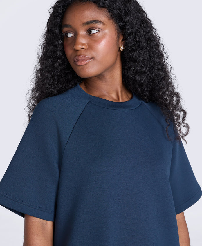 Cora Womens Travel Top - Navy