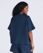 Cora Womens Travel Top - Navy