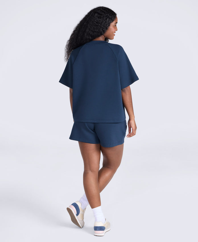 Cora Womens Travel Top - Navy