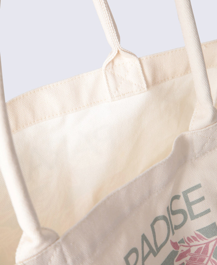 Cotton Tote Bag - Beige