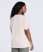 Grace Womens Heavyweight T-Shirt - Beige