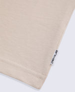 Grace Womens Heavyweight T-Shirt - Beige