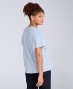 Grace Womens Heavyweight T-Shirt - Blue
