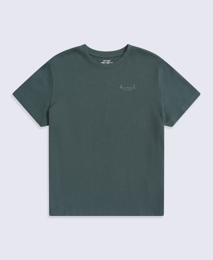 Grace Womens Heavyweight T-Shirt - Charcoal