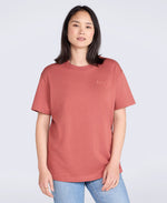 Grace Womens Heavyweight T-Shirt - Rust