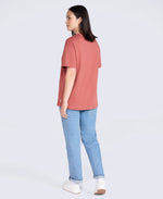 Grace Womens Heavyweight T-Shirt - Rust