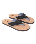 Parker Mens Flip Flops - Black