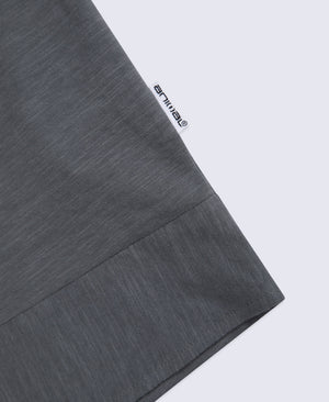 Aria Womens Knot Front T-Shirt - Charcoal