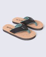 Parker Kids Cork Flip Flops - Black