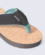 Parker Kids Cork Flip Flops - Black