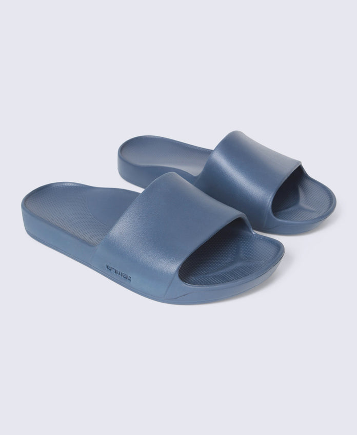 Poolside Mens Sliders - Navy