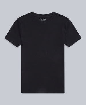 Evo Womens Ribbed T-Shirt - Black