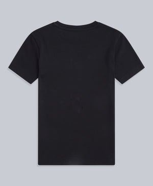 Evo Womens Ribbed T-Shirt - Black