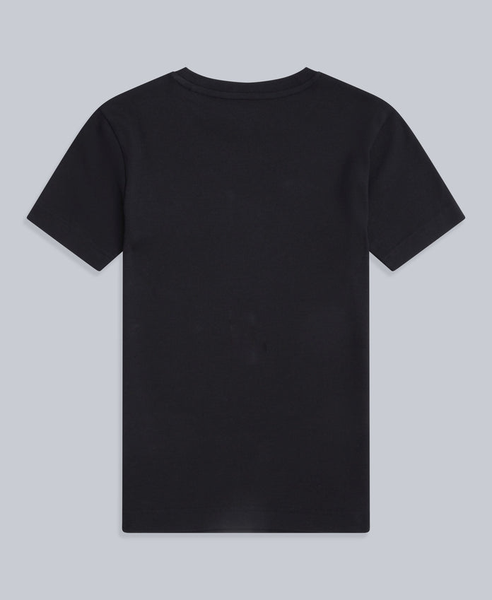 Evo Women's Ribbed T-Shirt - Black