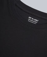 Evo Women's Ribbed T-Shirt - Black