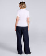 Evo Women's Ribbed T-Shirt - White