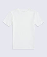 Evo Women's Ribbed T-Shirt - White
