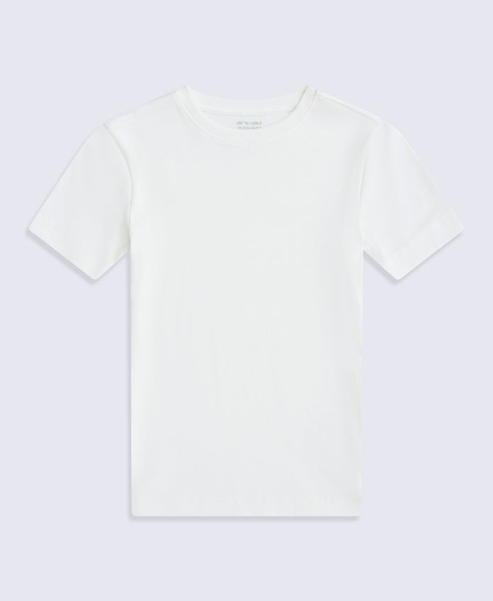 Evo Women's Ribbed T-Shirt - White
