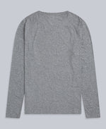 Active Mens Long Sleeve Tee - Charcoal
