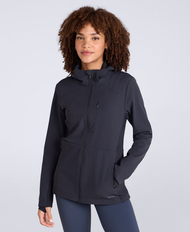 Solstice Womens Active Softshell - Black