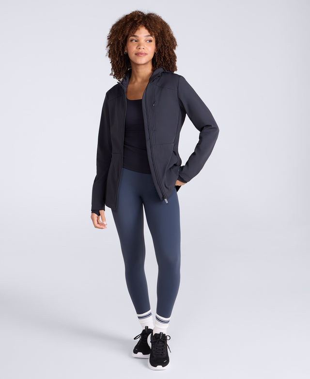 Solstice Womens Active Softshell - Black