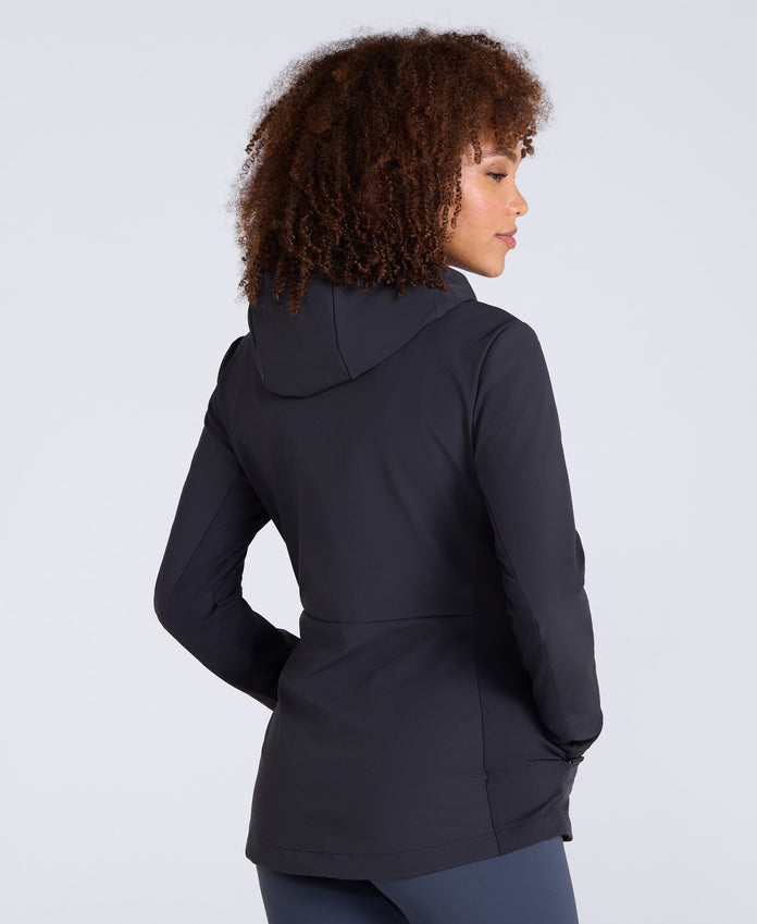 Solstice Womens Active Softshell - Black