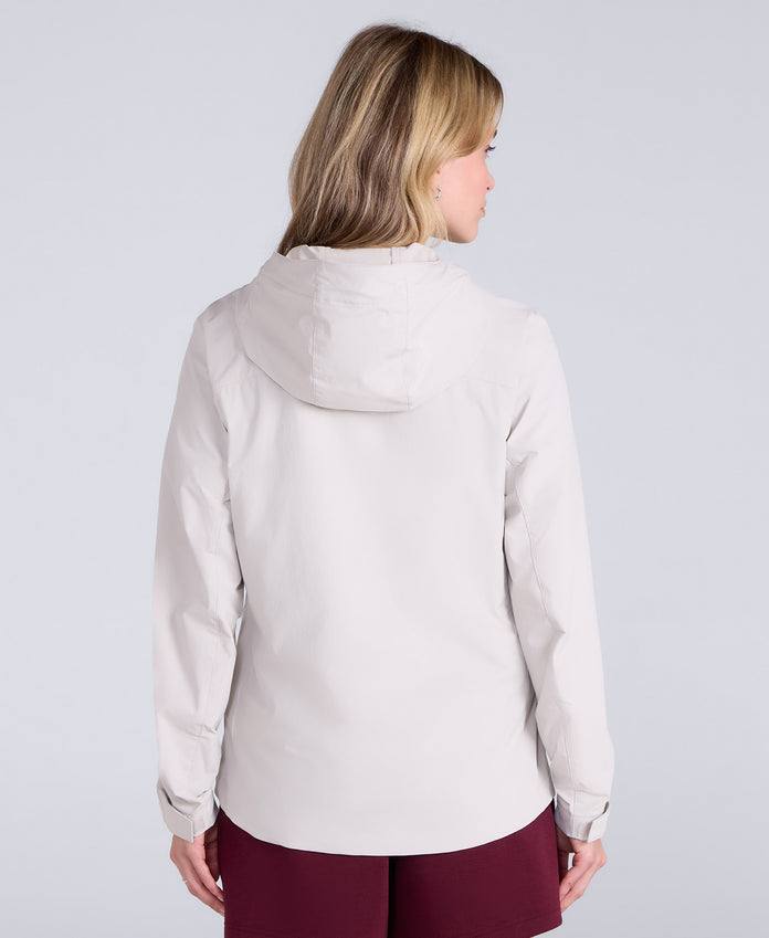 Torino Womens Packable Jacket - Light Beige