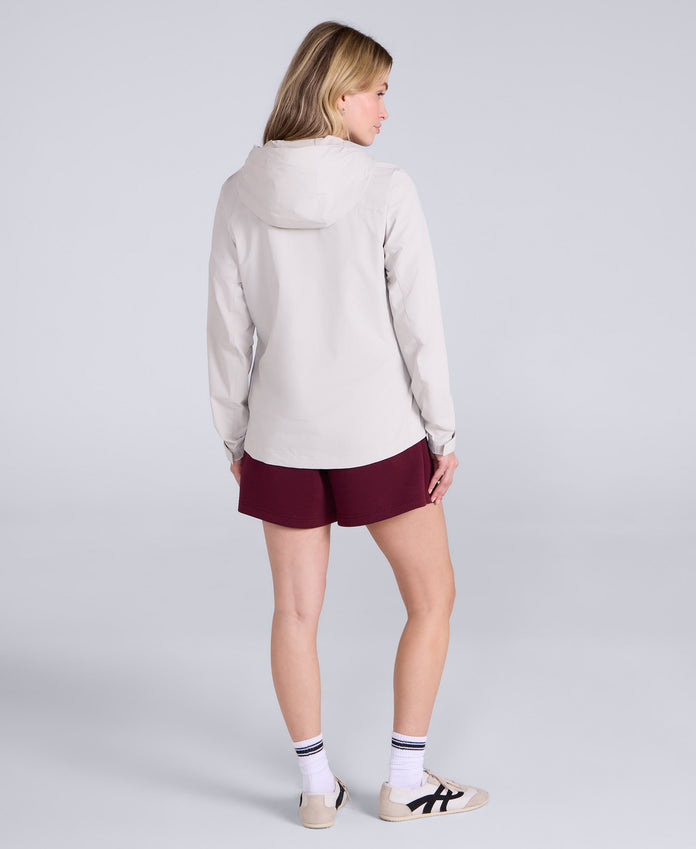 Torino Womens Packable Jacket - Light Beige