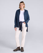 Torino Womens Packable Jacket - Navy