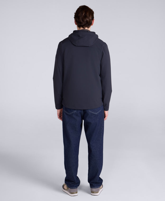Torino Mens Packable Softshell Jacket - Black