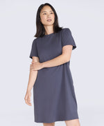 Jersey Women’s T-Shirt Dress - Charcoal