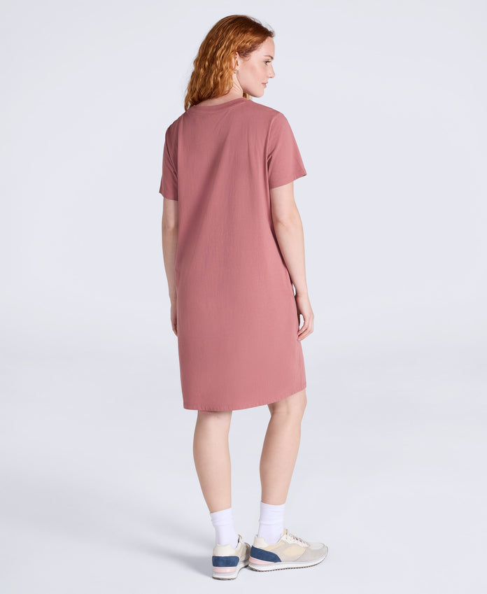Jersey Women’s T-Shirt Dress - Pink